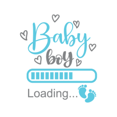 Baby boy loading