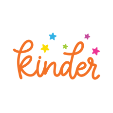 Kinder with stars