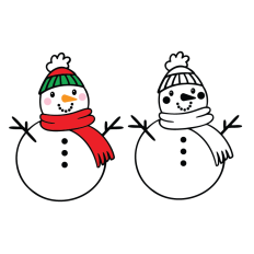 Snowman Drawing