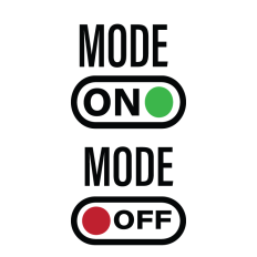 Mode ON Mode OFF