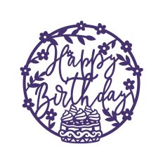 floral Happy Birthday