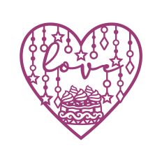 Valentine's Day Love heart