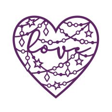 Valentine’s Day Love in a heart 