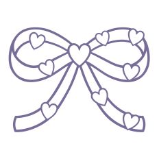 Beautiful hair bow