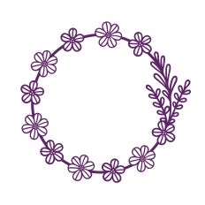 Flower wreath