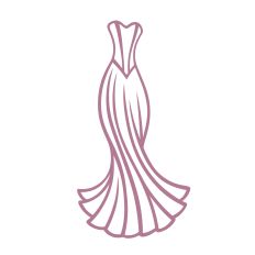 Elegant wedding dress