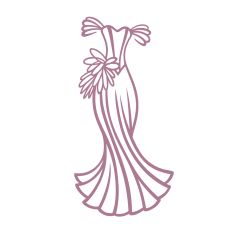 Elegant wedding dress