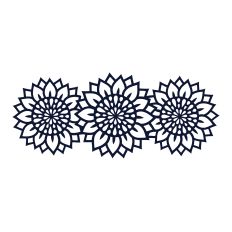 Simple cute sunflower flowers