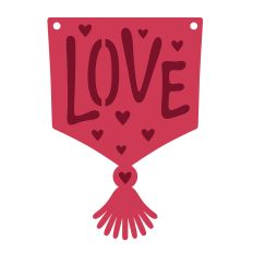 Love bunting 