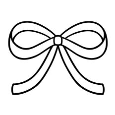 Cute modern bow