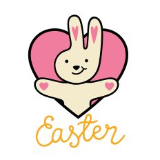 Love Easter bunny 