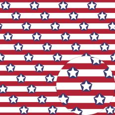 DIAGONAL STAR STRIPES ON HORIZONTAL STRIPES RABEA