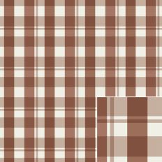 Earthy Brown and White Check Plaid Printable Pattern Background