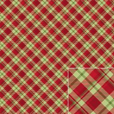 Red and Green Christmas Check Plaid Printable Pattern