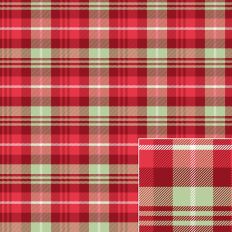 Christmas Check Plaid Printable Pattern