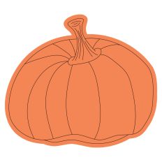 Fall Pumpkin Autumn Sketch Design