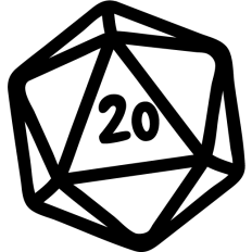 simple d20 