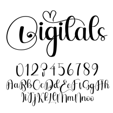 Digitals Font