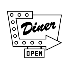 Diner SVG | Sign SVG | Retro SVG