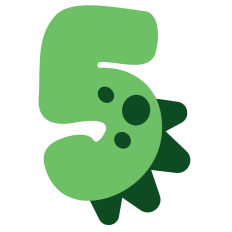 Dino Number Five