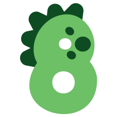 Dino Number Eight