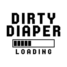 Dirty Diaper Loading SVG | Funny Baby SVG