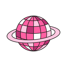 Disco Ball SVG | Planet SVG | Retro SVG