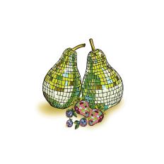 Disco Fruit Print and Cut