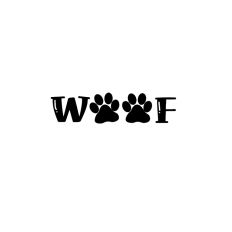 WOOF dog - Dog Quotes Cut file