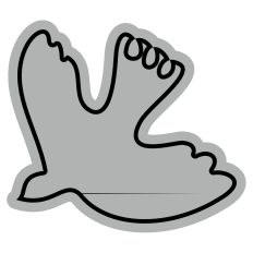 Line Doodle Dove