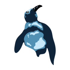 Dory the African Penguin - Layered Cut File