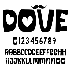 Dove Handwritten font