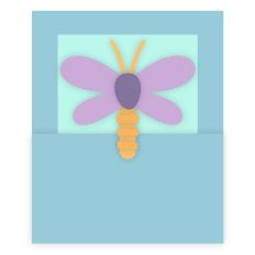 Dragonfly Tuck In Card