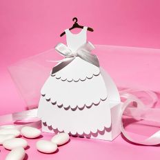  FLOUNCED WEDDING DRESS BOX 