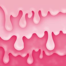 Red 3D Drip Ice Cream Frosting Layers Background Pattern