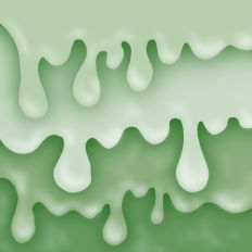 Green 3D Drip Ice Cream Frosting Layers Background Pattern