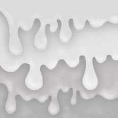 Gray 3D Drip Ice Cream Frosting Layers Background Pattern