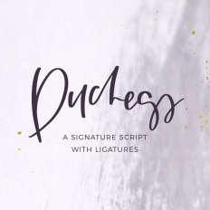 Duchess Script Font