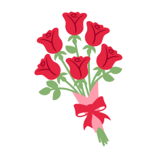 Rose Bouquet for Vinyl