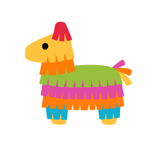 Cute Piñata for Paper