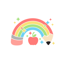 Rainbow Pencil for Vinyl