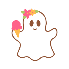 Summerween Ghost for Vinyl