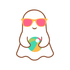 Summerween Ghost for Vinyl