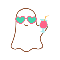 Summerween Ghost for Paper