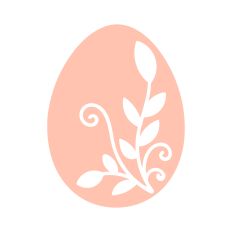 Easter egg template