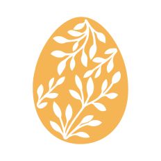 Easter egg template