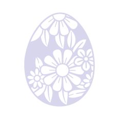 Flowers Easter Egg