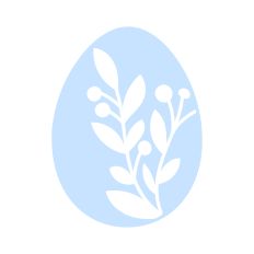 Easter egg template