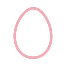 Easter egg frame