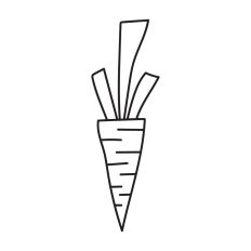 Stylized Carrot